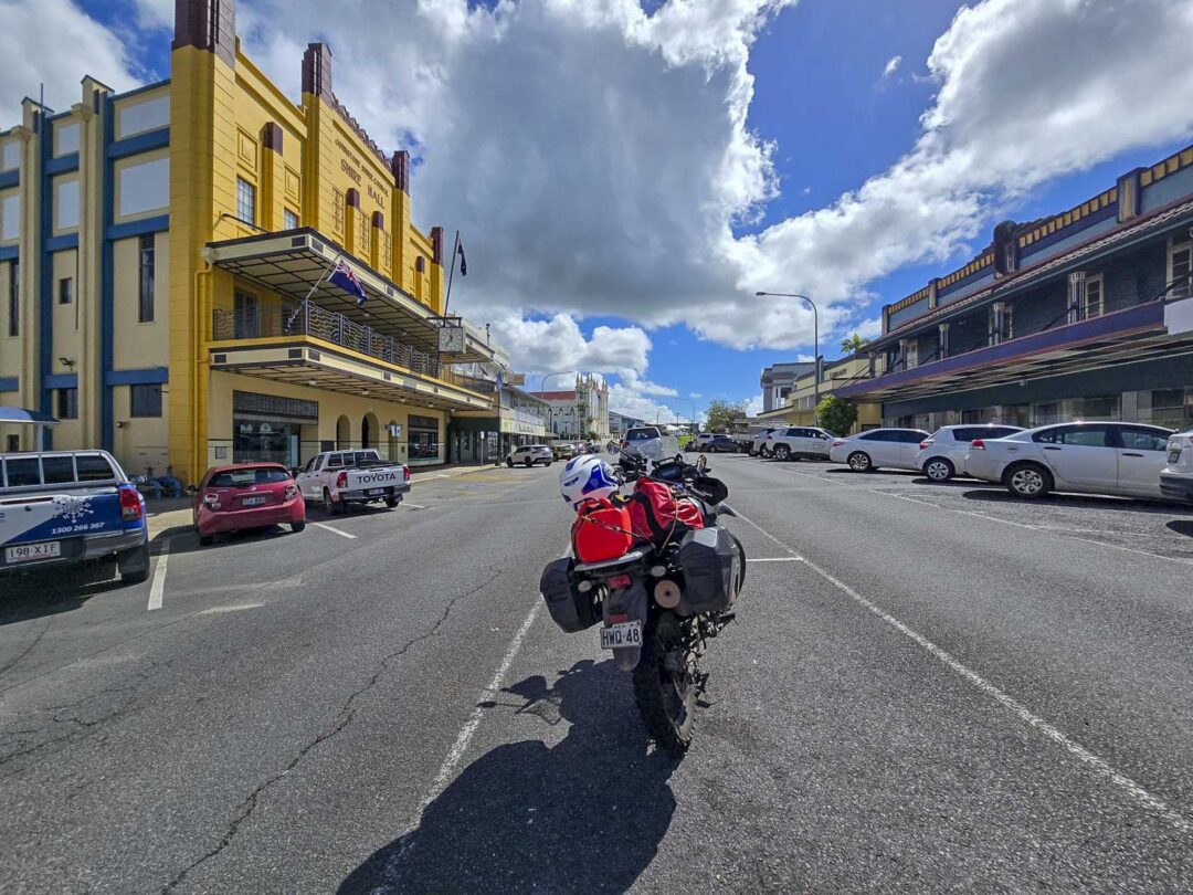 Neurological Research NZ Lap of Oz Kawasaki KLR650