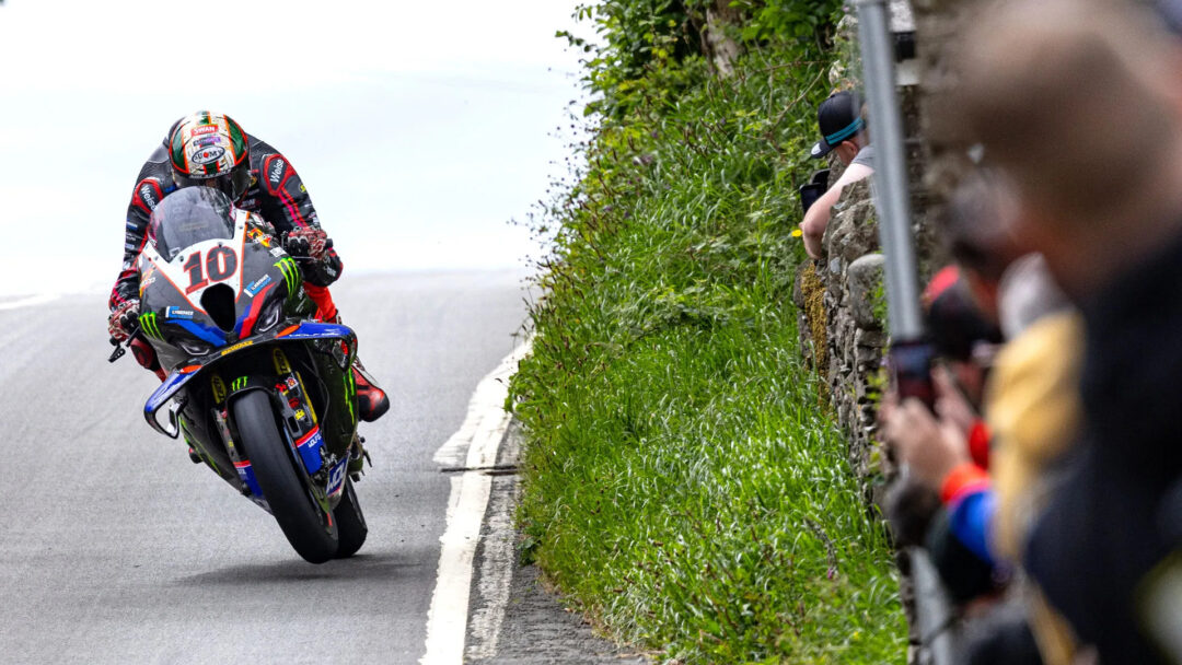 Peter Hickman Isle of Man TT 2026 action BMW M1000RR