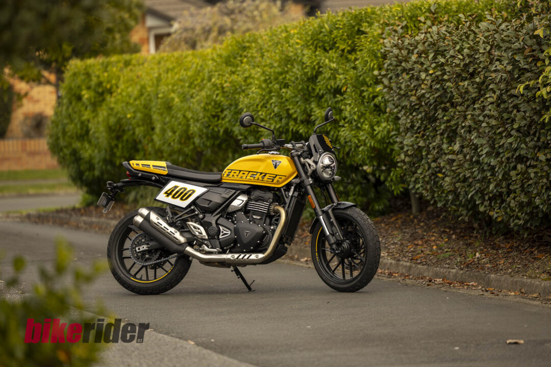 Triumph Tracker 400 review