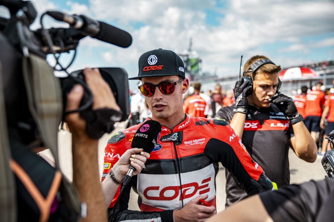 Cormac Buchanan Moto 3 Germany 2026 interview