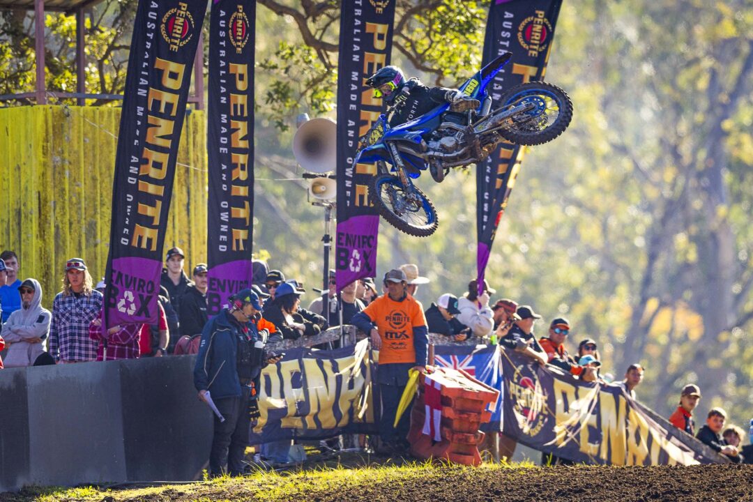 Tynan Morrow Pro MX motocross action jump