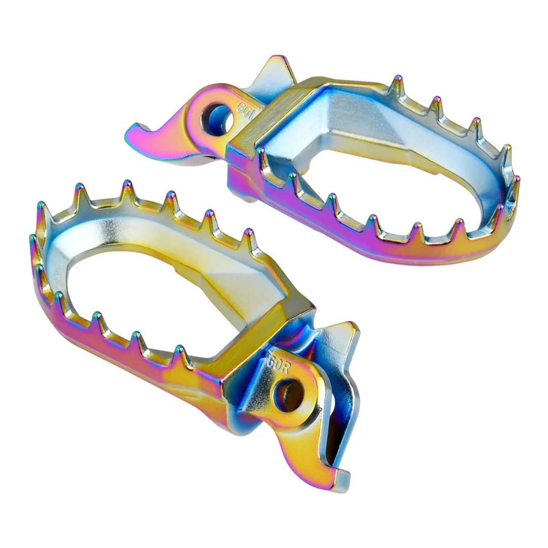 Zeta footpegs oil