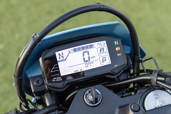 Suzuki DR-Z4SM LCD dash