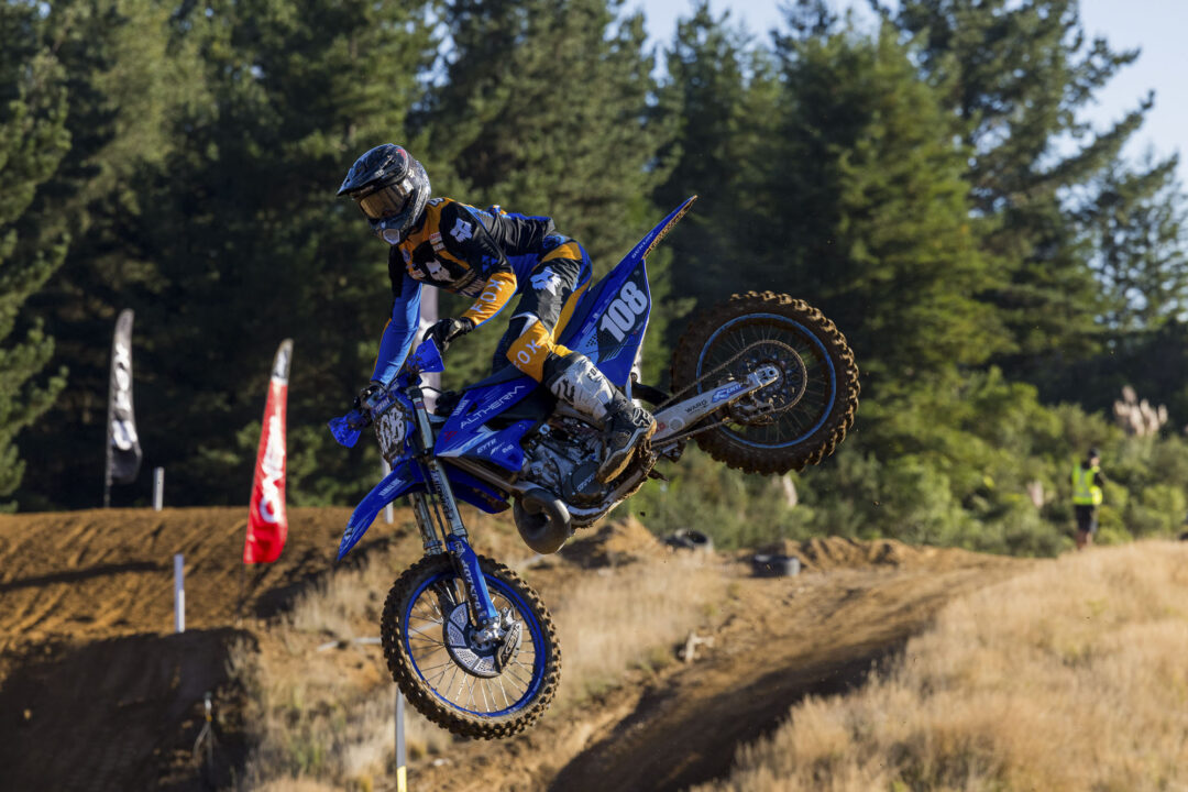 Josh Coppins, Altherm, Yamaha MX action Yamaha dirt bike