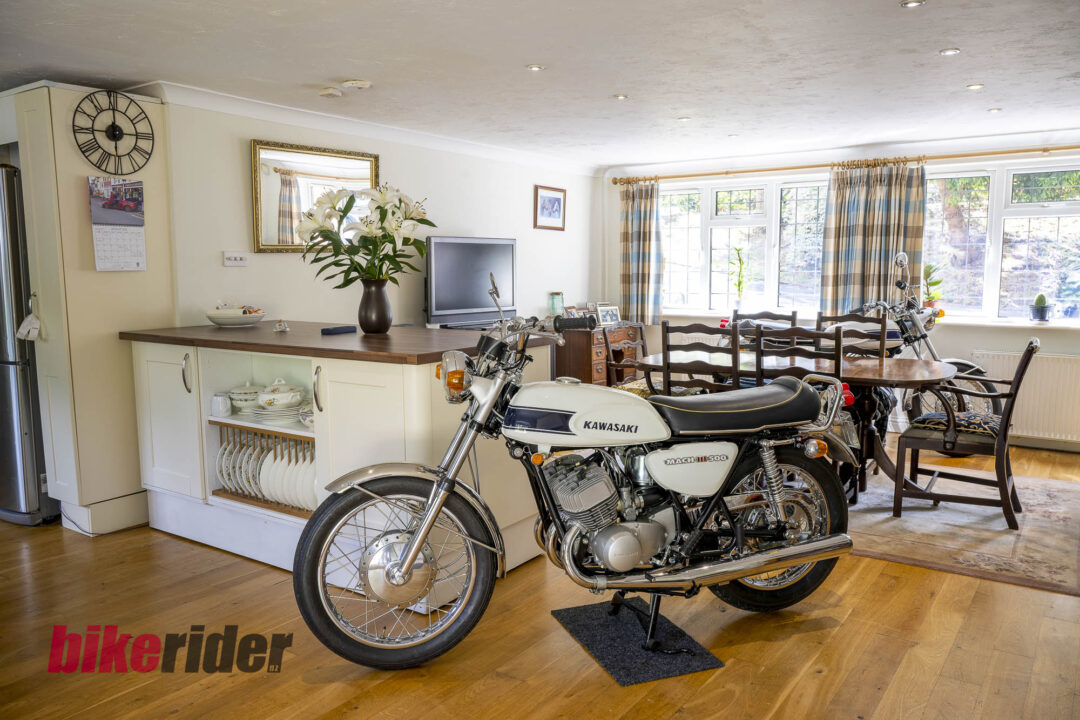Classic Kawasaki collection Alan Cathcart Mach 500