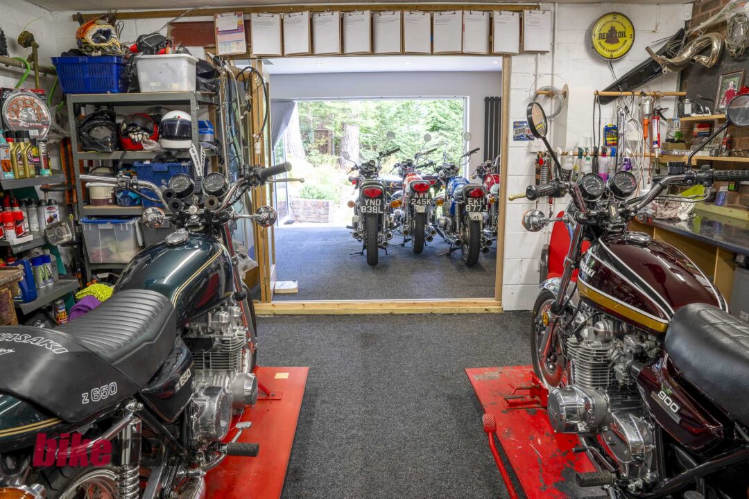 Classic Kawasaki collection Alan Cathcart