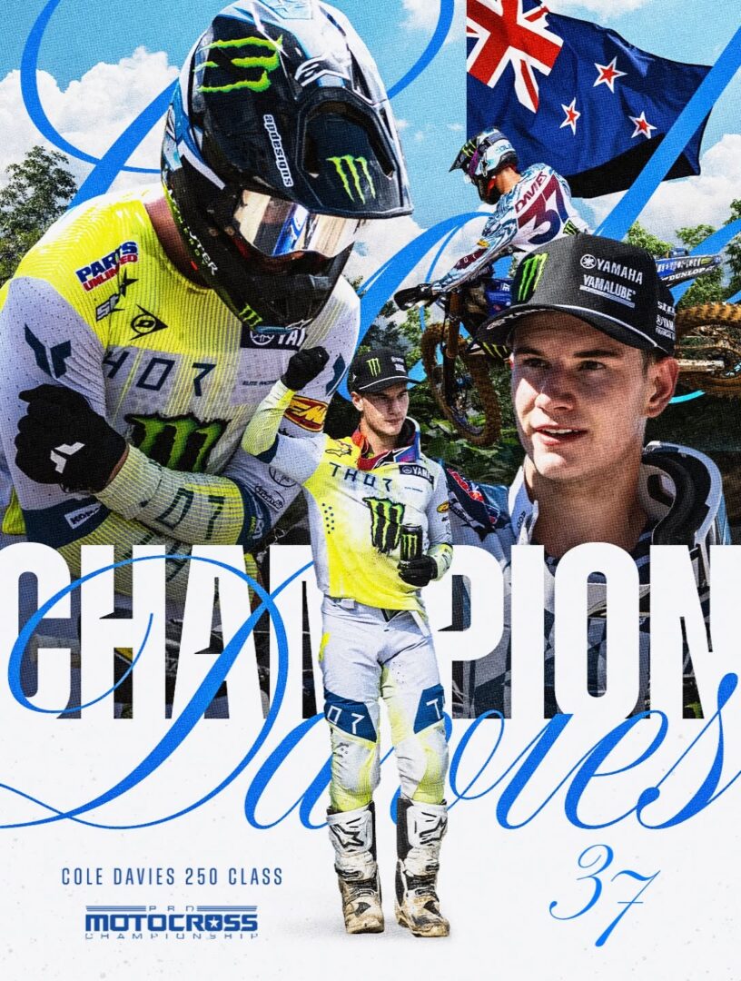 Cole Davies wins AMA Pro MX 2026