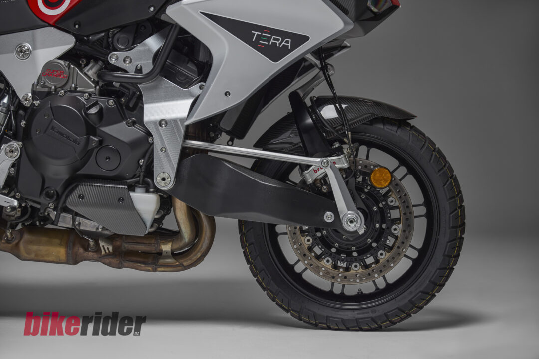 Bimota Tera H2 front suspension and centre hub steering