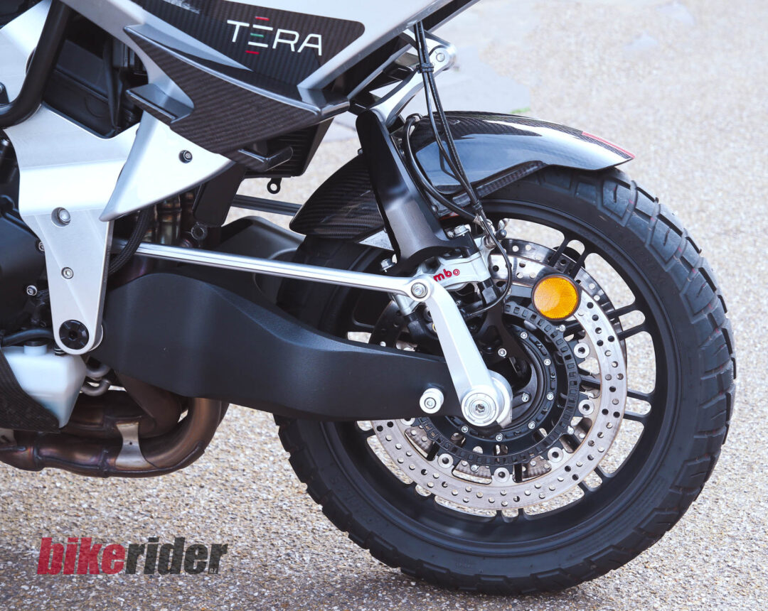Bimota Tera H2 front suspension close up