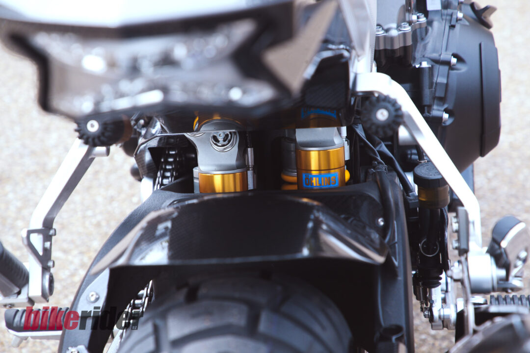 Bimota Tera H2 Ohlins rear suspension