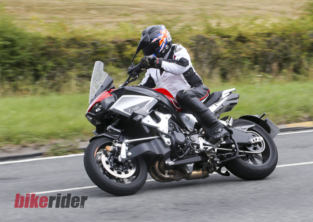 Bimota Tera H2 action on the road