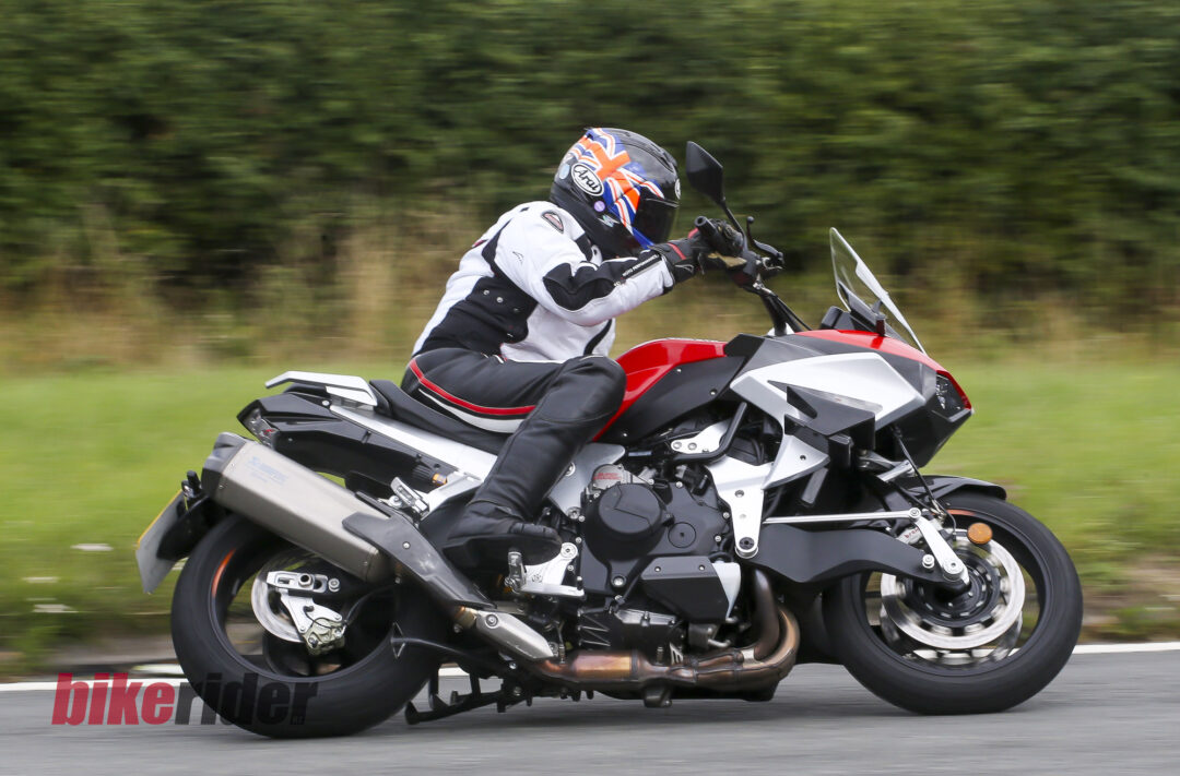 Bimota Tera H2 action on the road