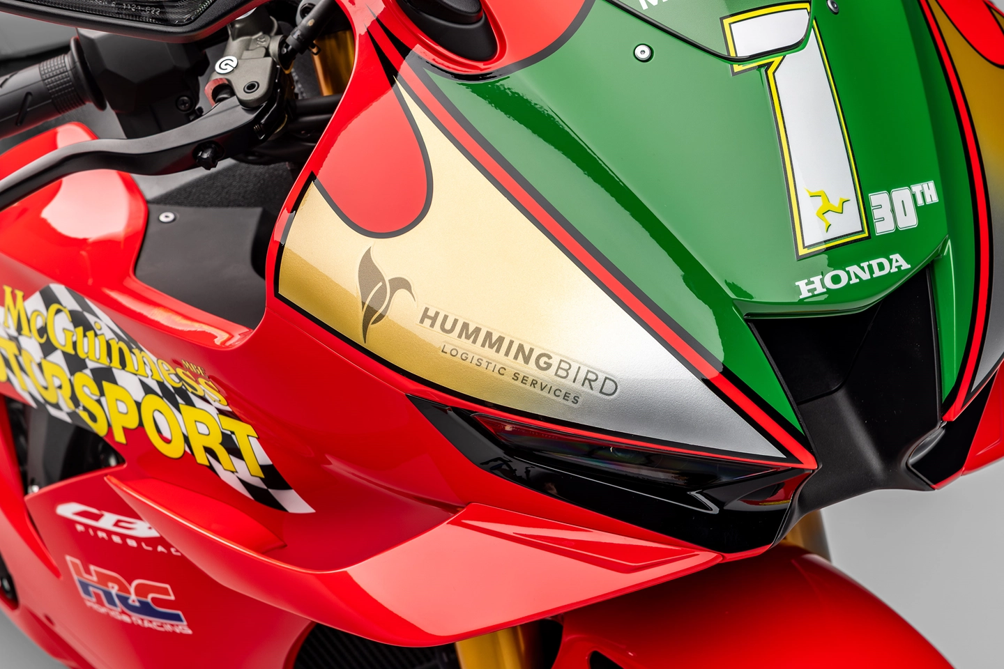 Honda CBR1000RR-R Fireblade SP John McGuinness 30th Anniversary Replica
