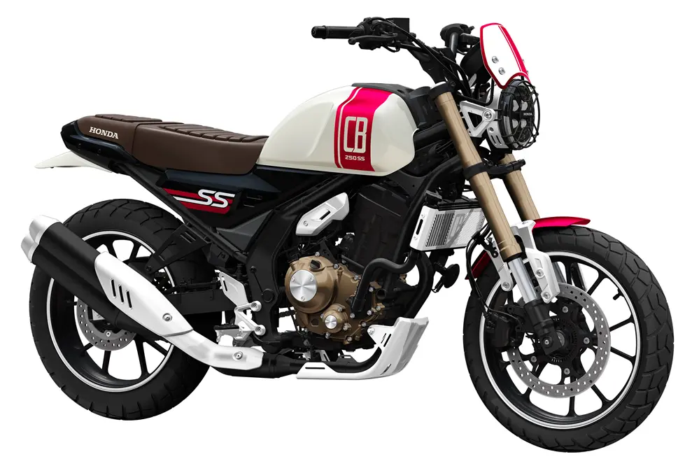CB250SS Retro Scrambler Concept