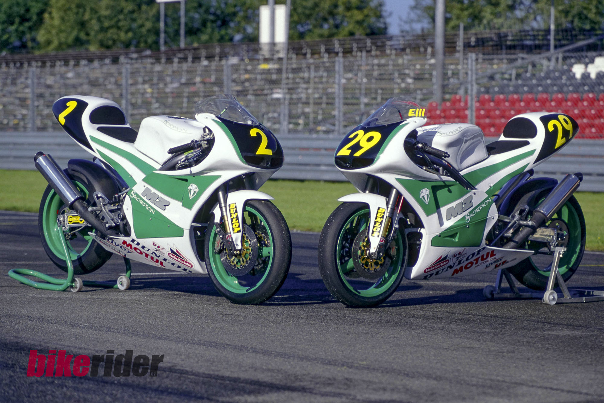 The MuZ Renn Skorpion used an RS-developed Yamaha single.
