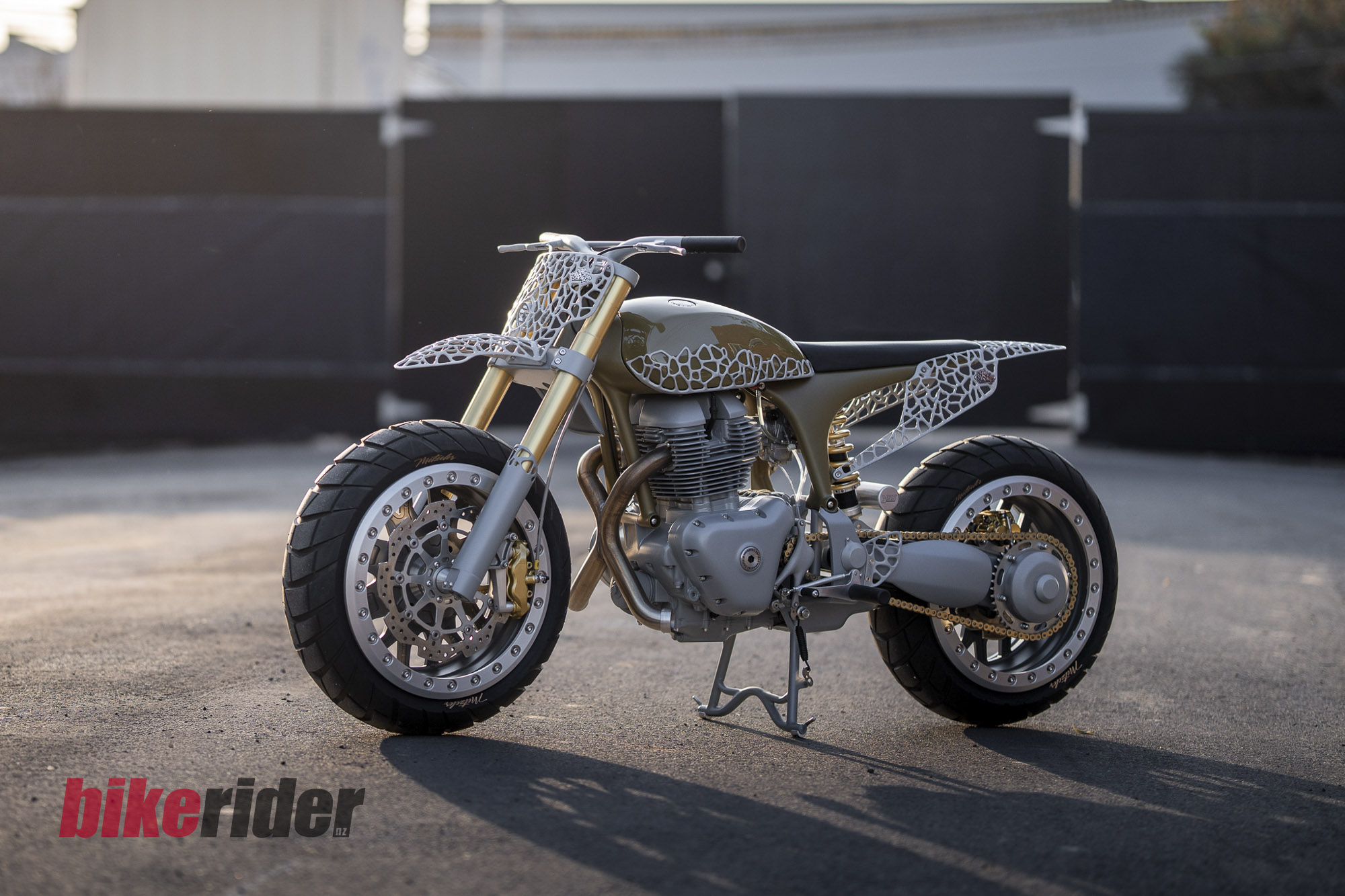 Project MEGA workshop side profile