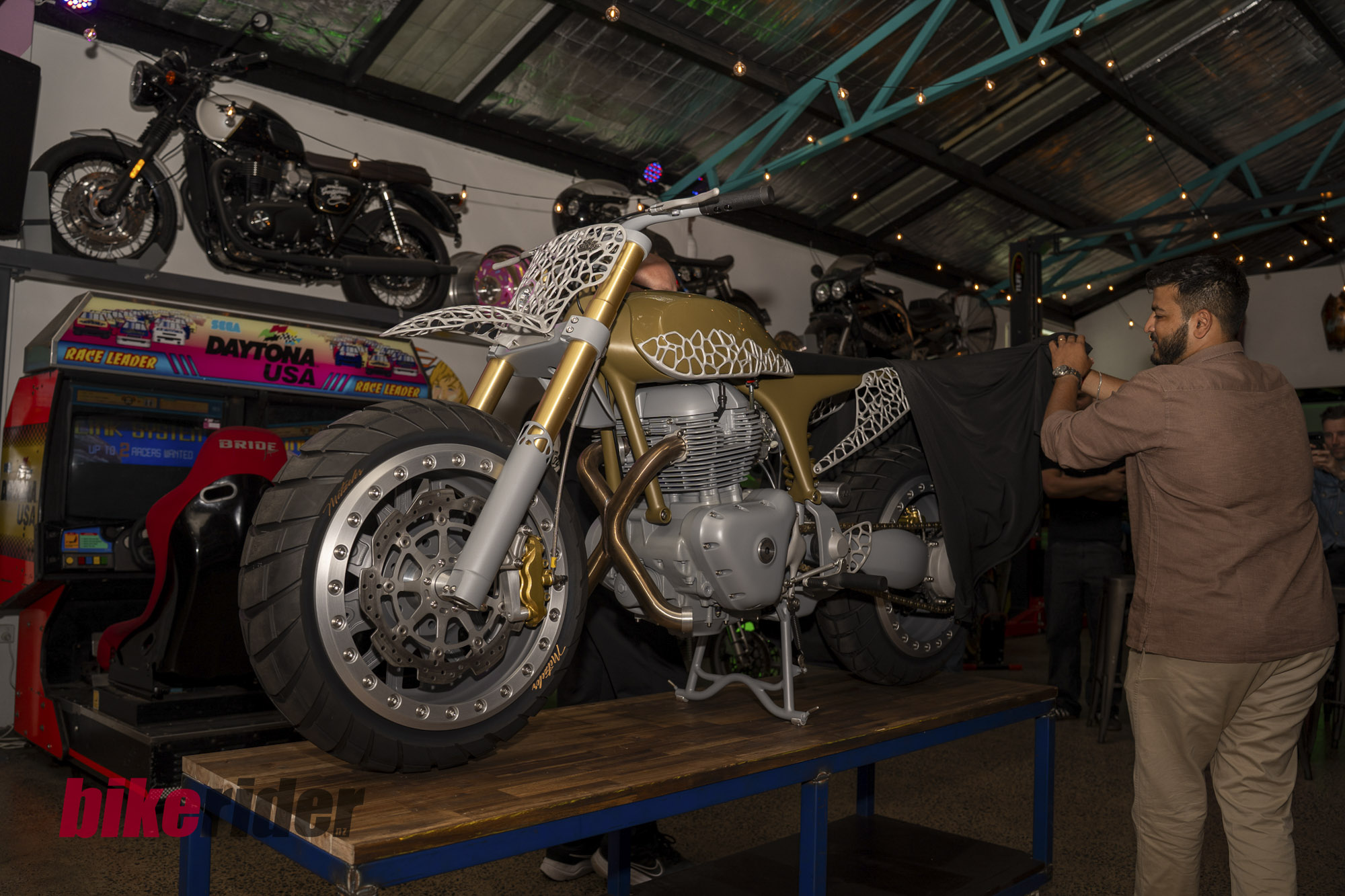 Project MEGA on display at the launch