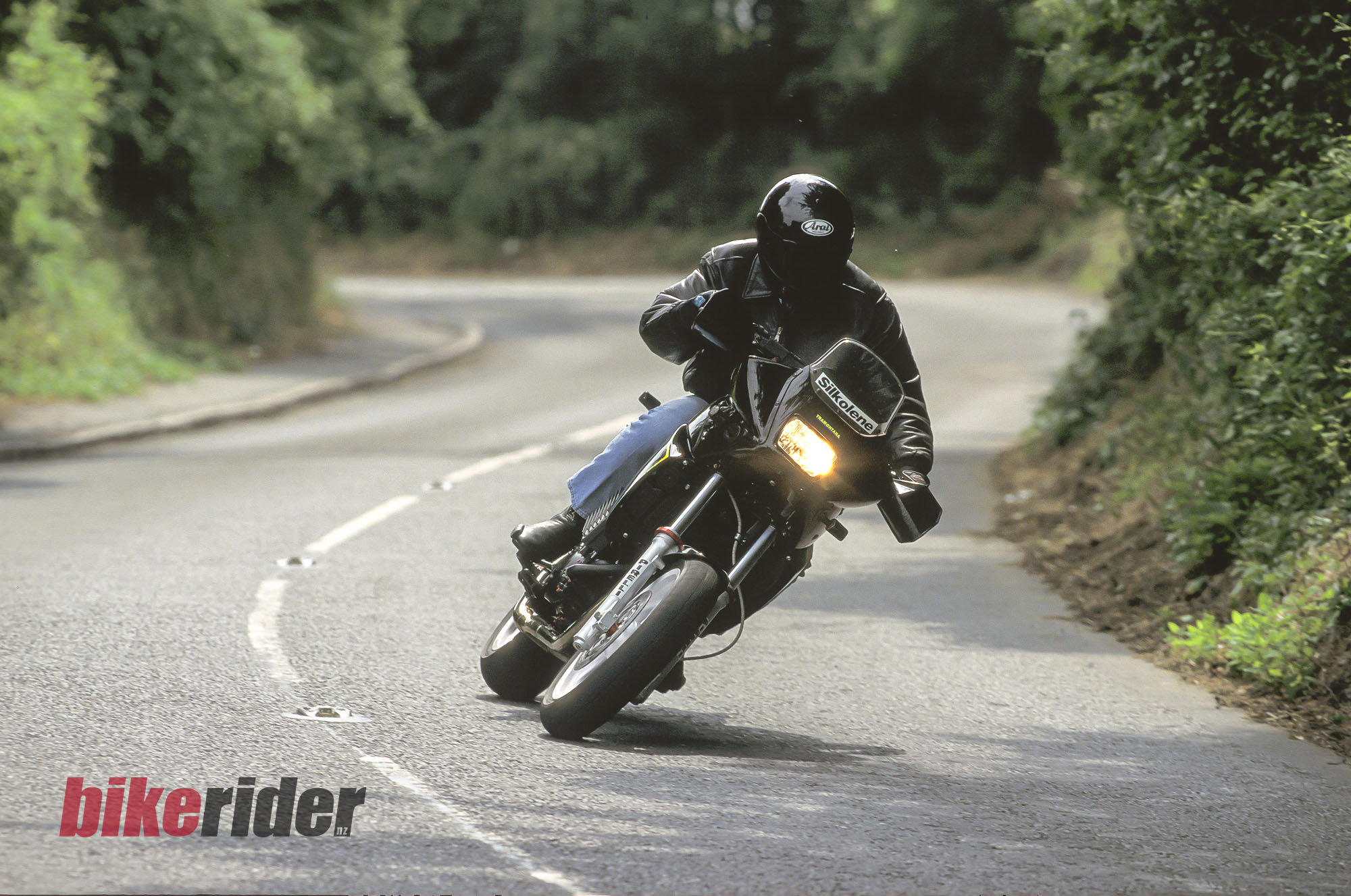 The supercharged Tramontana in action on the road.