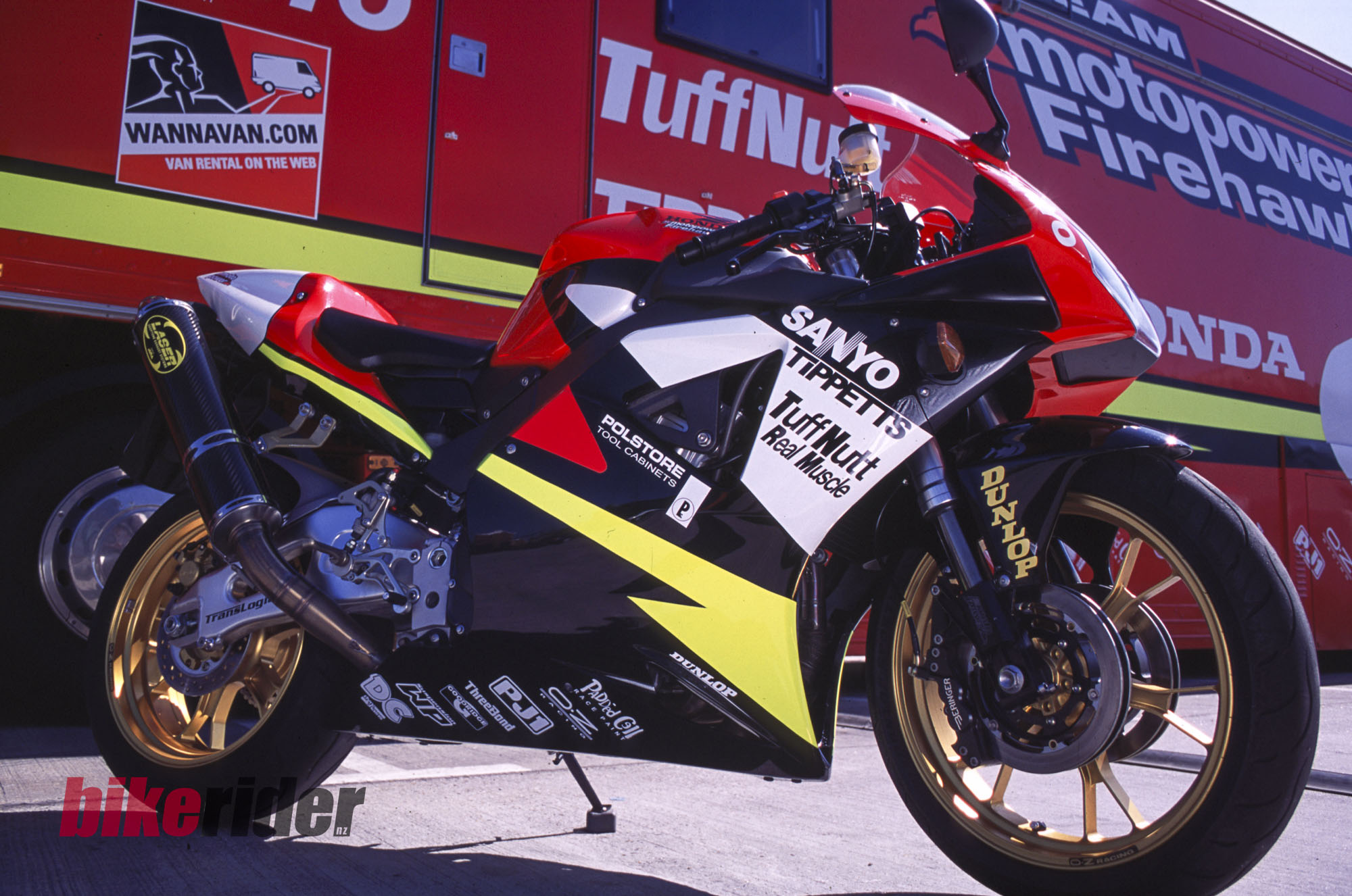 The Motopower Firehawk was another of Savory’s high-performance motorcycle projects.
