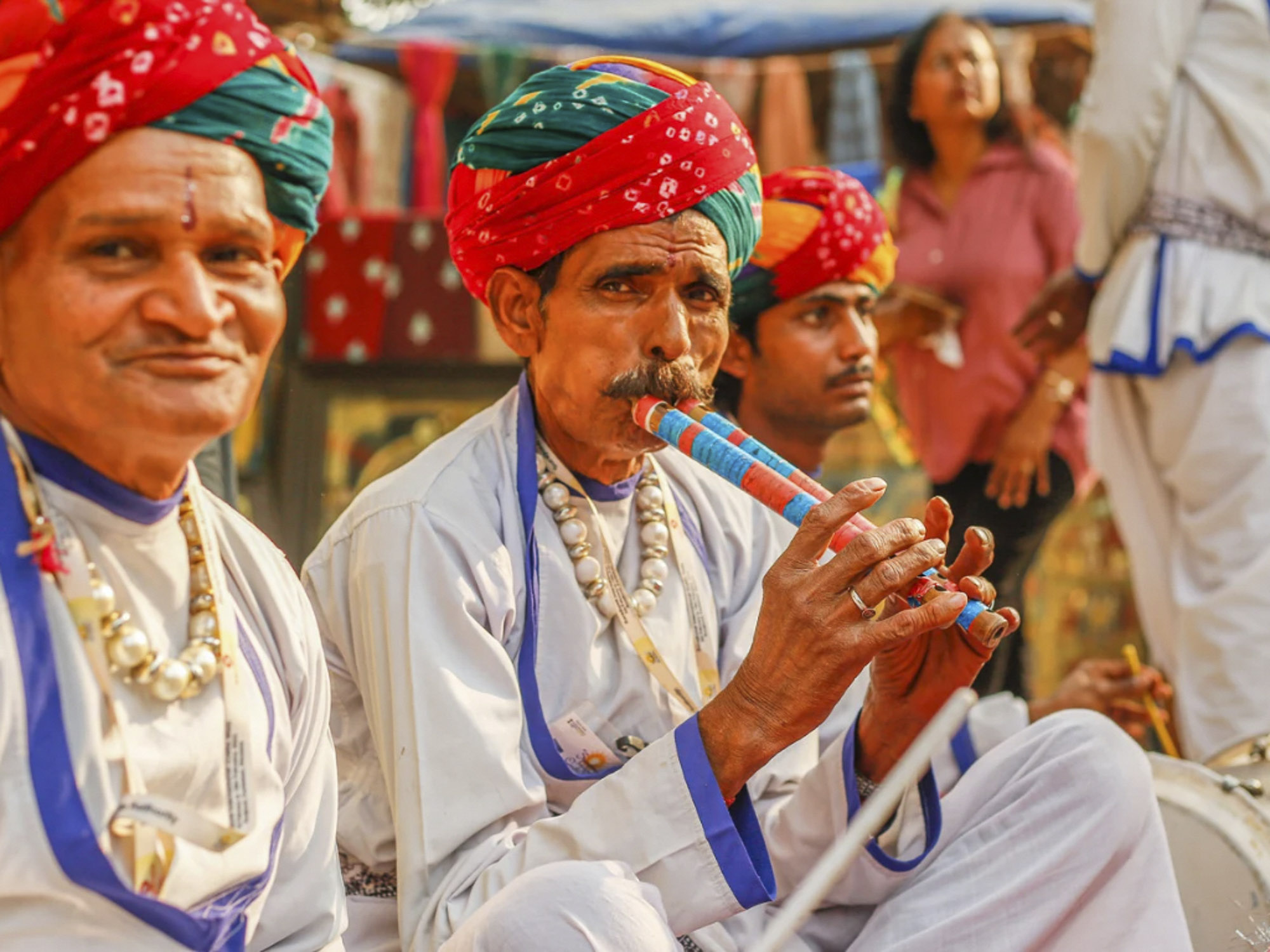 Music and colour on the journey.