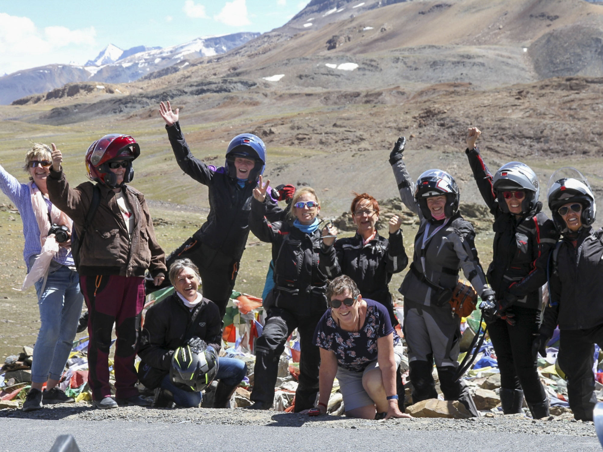 An earlier women-only Himalayan adventure — a different landscape from the Rajasthan itinerary.