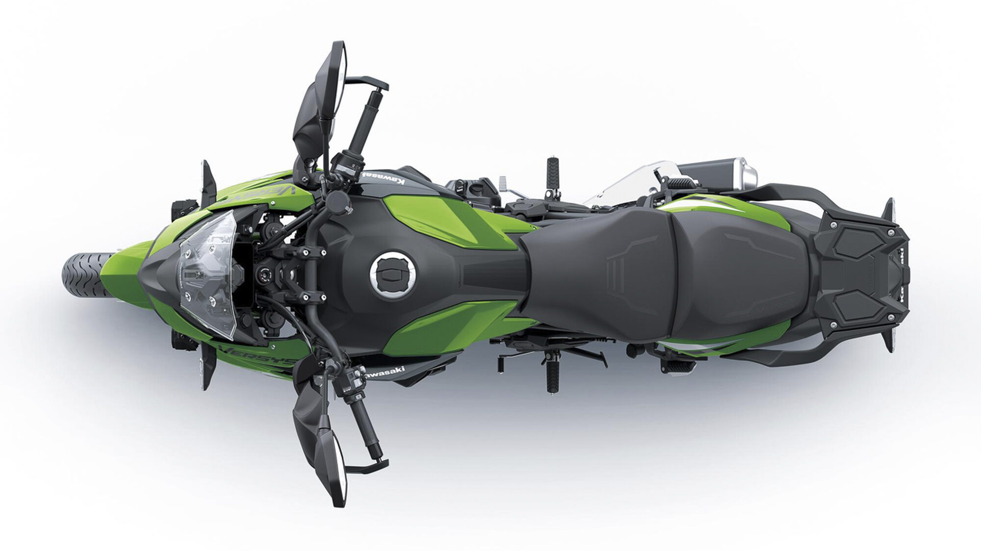 Kawasaki Versys 900 viewed from above