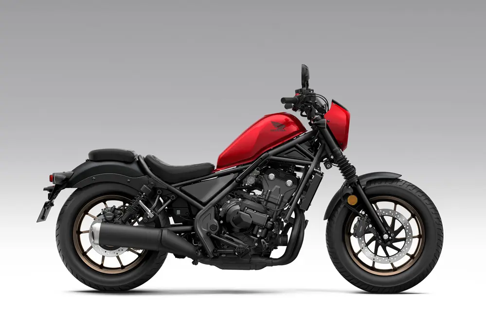 New Honda CMX500 Rebel Gets E-Clutch Technology