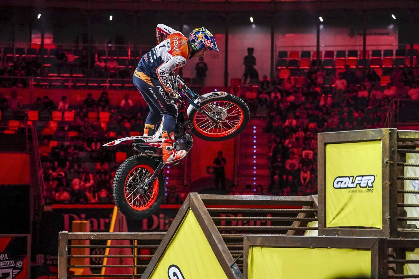 Toni Bou in action at the X-Trial World Championship